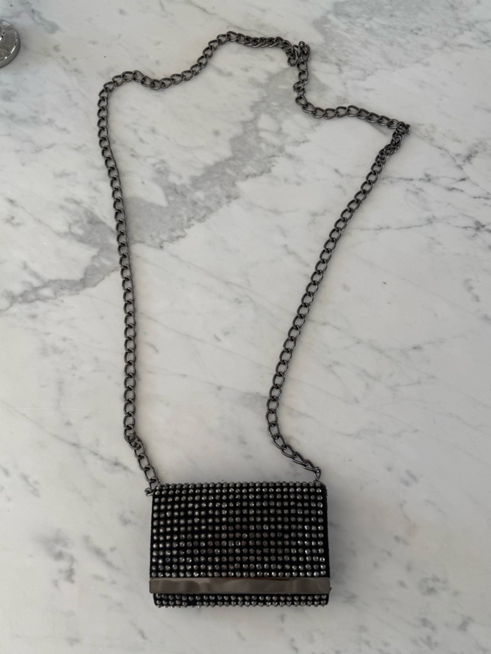 BCBG Max Azria Studded Mini Chain Bag - Picture 6 of 11